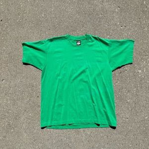 Vintage 90s Screen Stars Best Green t-shirt size Xl/TG